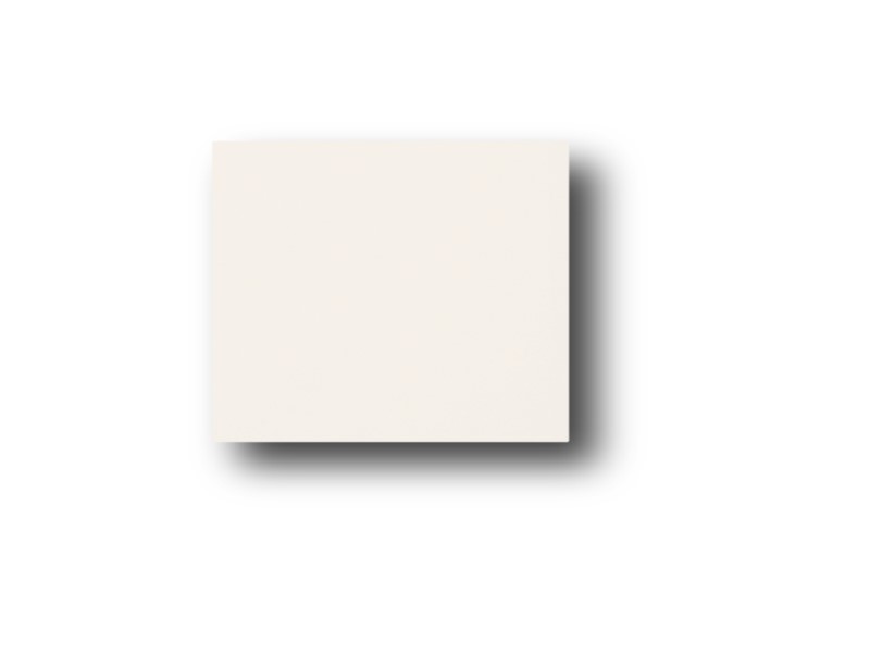 Lámina de cartón corrugado de color blanco